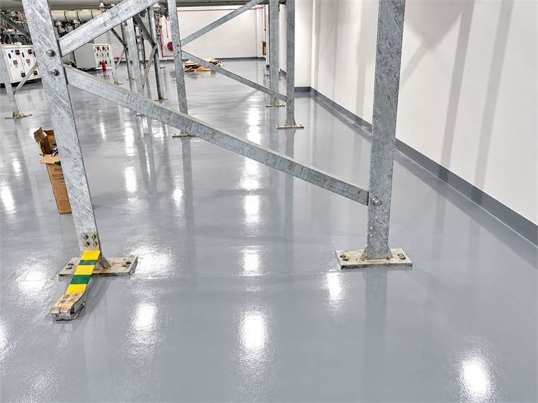 Digital Nanda Data Centre epoxy work 1