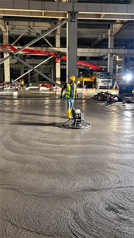 Haitian Machinery flooring work 6