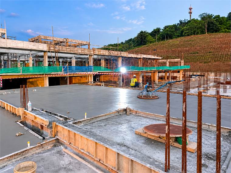 Sasana Niaga shoplot flooring work 3